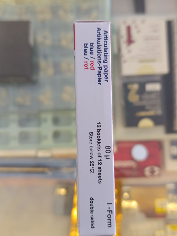 کاغذ کاربن آرتیکولیشن CEMEL I-Form – 80 میکرون – ساخت آلمان