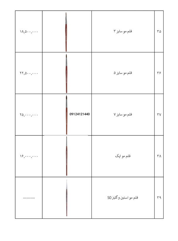 تمامی محصولات شوفو ب قیمت شرکت